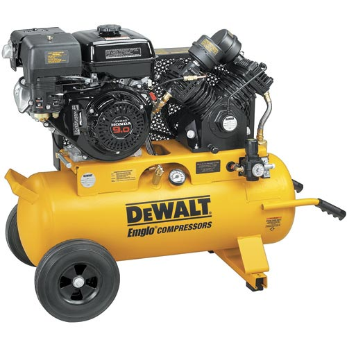 DeWalt D55275 9HP Honda 17Gal Wheeled Single Tank Air Compressor Industrial Hardware Hawaii
